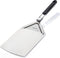 KitchenStar Stainless Steel Pizza Peel with Folding Handle (9.5 x 14 Inches) for Oven Pizza Turning, Placement and Retrieving - Professional Baking Tools Series