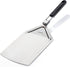 KitchenStar Stainless Steel Pizza Peel with Folding Handle (9.5 x 14 Inches) for Oven Pizza Turning, Placement and Retrieving - Professional Baking Tools Series