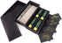 HUNTPRO 12 Gauge Shot Glass Set of 4 Green Shot Glasses with Acrylic Tray Cup Holder Gift Box Blessing Cards, Cool Funny Gift for Men