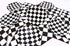 Black and White Checkered Racecar Themed Birthday Party Cake Plates Napkins and Tablecloth Children's Birthday Party Decorations for Boys Girls (Serves 20)