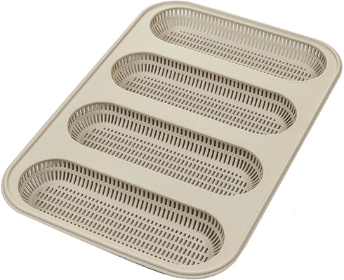 Silikomart 3D Mould Mini Baguette 20.4 x 30.8 x 2.8 cm Grey