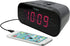 Timex T231GY AM/FM Dual Alarm Clock Radio with 1.2-Inch Red Display and Line-In Jack (Gunmetal)