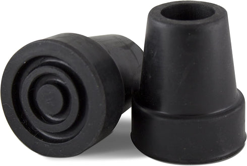 Essential Medical Supply T10034bl Cane Tips, Black, 3/4"
