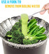 Steamer Basket Stainless Steel Vegetable Steamer Basket Folding Steamer Insert for Veggie Fish Seafood Cooking, Expandable to Fit Various Size Pot (7.1" to 11")