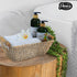 Small Wicker Baskets - Hand-Woven Seagrass Storage Baskets - Beautiful Toilet Paper Holder Basket for Bathroom - 12" x 7.2" x 4.4", 2-Pack