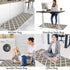 Homcomoda 2Piece Anti Fatigue Kitchen Floor Mat Comfort Heavy Duty Standing Mats Waterproof Non Slip Kitchen Rugs Indoor Outdoor(17"—28" and 17"—47")