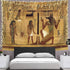 QCWN Egyptian Tapestry Wall Hanging Egyptian Ancient Religion Historical Tapestry Backdrop Cloth Egypt Egyptian Character for Home Dorm Living Room Decor. Multi 78x59Inc