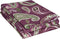 Superior Premium Cotton Flannel Pillowcases, All Season 100% Brushed Cotton Flannel Bedding, Pillowcase Set of 2 - Purple Paisley, Standard Pillowcases