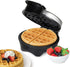 Nostalgia HomeCraft HCRBW7SS 7-Inch Round Stainless Steel Electric Belgian Waffle Maker