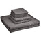 Amazon Basics Cosmetic Friendly Towel Set - 8-Piece Set, Stony Slate
