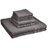 Amazon Basics Cosmetic Friendly Towel Set - 8-Piece Set, Stony Slate