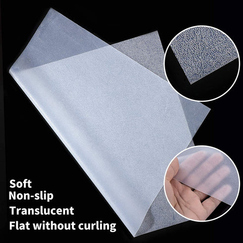 Shelf Liner Silicone Shelf Liners for Kitchen Cabinets Non-Adhesive Non-Slip Waterproof Cabinet Liner Drawer Liner Refrigerator Liners Durable & Reusable (12 Inch x 10 FT, Translucent-White)