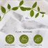 NICETOWN 45" Long White Flax Linen Sheer Bedroom Curtains Grommet, Decorative Window Treatment Draperies Privacy with Light Through for Kitchen/Nursery/Bathroom, 52" Wide, Sold as 2 Panels