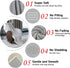 Sherpa Blanket for Couch Sofa , Ultra Soft Cozy Sherpa Fleece Throw Blanket , Blankets & Throws for Adults Men , Super Warm Fuzzy Blankets , Knitted Blanket Throw Grey (50x60 Inches , Gray)