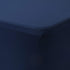 Obstal 6ft Stretch Spandex Table Cover for Standard Folding Tables - Universal Rectangular Fitted Tablecloth Protector for Party ?Navy Blue, 72 Length x 30 Width x 30 Height Inches?