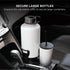 Limitless Dual CupStation - 2-in-1 Expandable Cup Holder with 360° Rotating Base Black
