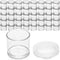 DecorRack 40 Plastic Mini Containers with Lids, 0.5oz, Craft Storage Containers for Beads, Glitter, Slime, Paint or Seed Storage, Small Clear Empty Cups with Lids (40 Pack)