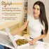 BAKEBERRY Pizza Boxes 10x10 White Pizza Boxes 10x10x2 inches Bakery Boxes With Window 10x10 Boxes Bakery Pie Boxes For 9 Inch Pie Sturdy 10 In Pie Boxes 10 Inch Pizza Box White Pizza Boxes 10x10 Pie Boxes 10x10 Bakery Boxes And Cookie Boxes for G