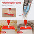 Small Spray Floor Mop - 360 Degree Spin Hardwood Floor Mop with 360ML Refillable Tank, 3 Washable Mop Pads, 10 Pcs Disposible Mop Pads, Dust Dry Wet Mop for Kitchen Laminate Hardwood Ceramic