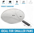 Splatter Screen for Frying Pan - Stops Almost 100% of Hot Oil Splash - X Large 15.5" Stainless Steel Grease Guard Shield and Catcher- Keeps Stove and Pans Clean & Prevents Burns When Cooking by Zulay