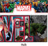Silver Buffalo Marvel Canvas Avengers Letters Wall Art, 30 x 12 inches