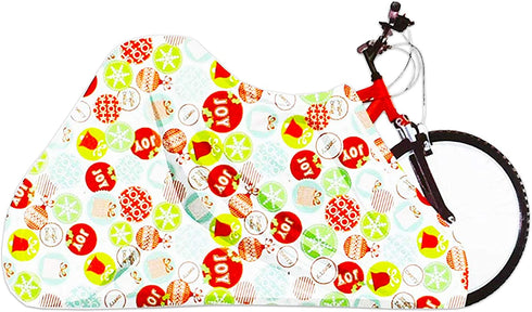 1 Plastic Christmas/Holiday Bike Gift Bag, 60x72