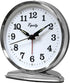 Equity by La Crosse 24014 Wind-Up Loud Bell Metal Alarm Clock, Pack of 1, Silver