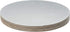 Fox Run 12-Piece Cardboard Scalloped Cake Circle Base, 10 x 10 x 0.25 inches, Silver