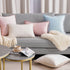 Top Finel Decorative Throw Pillow Covers with Pom-poms Soft Particles Velvet Solid Cushion Covers 20 X 20 for Couch Bedroom Car, Pack of 2, Cream