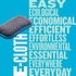 E-Cloth Washing Up Pad, Premium Microfiber Non-Scratch Kitchen Dish Scrubber Sponge, Ideal for Dish, Sink and Countertop Cleaning, 100 Wash Guarantee, Blue, 4 Pack