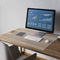 Clear Desk Protector Pad, Upgraded 2mm Thicken 16 x 32 Inch Transparent Non-Slip Textured PVC Soft Desk Writing Mat - Round Edges Desk Protector for Home, Office