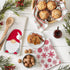 DII Christmas Kitchen Collection Embellished Dishtowel Set, 18x28, Gnome, 3 Piece