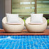 MIULEE Pack of 2 Outdoor Pillow Inserts Waterproof 18x18 Throw Pillow Inserts Decorative Premium Hypoallergenic Pillow Stuffer Sham Square for Bed Couch Sofa Cushion Patio Furniture