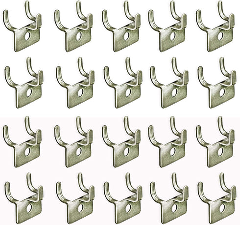 Azar 700017 Metal Prong Hook, 20-Piece Set