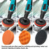 23 Pieces Drill Brush Attachment Set for Cleaning - Power Scrubber Brush Pad Sponge Kit with Extend Attachment for Bathroom, Carpet, Car, Grout, Carpet, Floor, Tub, Shower, Tile, Corners, Kitchen