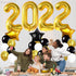 Black and Gold Graduation Decorations 2022 - Gold 2022 Balloons, 40 Inch | Graduation Balloons for Class of 2022 Decorations | Graduation Party Decorations 2022 | Class of 2022 Balloons for Grad Party