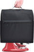 OUOLife Stand Mixer Cover Dust Proof Bag Compatible with KitchenAid Electric Mixer (Black, Fit for Tilt Head 4.5 and 5 Quart)