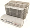 Little Giant Solid Top Paper Egg Cartons for Twelve Eggs (20-Count; White)