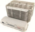 Little Giant Solid Top Paper Egg Cartons for Twelve Eggs (20-Count; White)