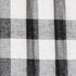 Lorraine Home Fashions 09570-63-00146 BLACK Courtyard Grommet Window Curtain Panel, Black, 53" X 63"