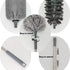 Microfiber Duster with Extension Pole (30-100 inches) Set, 3 Cleaning Head and 1 Mini-Duster (10-31 inches). Cleaning for Furniture, Ceiling Fan, Cobweb, Cars, Gap, Back of The Sofa, Ceilings€¦