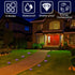 16.8ft Solar Paw Print Lights, Cat Dog Animal Solar String Lights (Set of 8) Outdoor Decoration, Warm Up Your Pet and Make The Garden More Vibrant and Lovely, a Gift for Pet Lovers