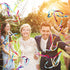 40 Pieces Mix Color Ribbon Wands Sticks with Bell Fairy Stick Party Streamers for Wedding Party (Multicolor)