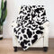 Fleece Cow Print Blanket Black and White Bed Cow Throws Soft Couth Sofa Cozy Warm Small Blankets Plush Gift for Daughter Mom, Bedroom Decor 40x50 inch