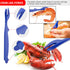 Seafood Tools Set Includes 4 Crab Crackers 6 Seafood Fork 6 Lobster Crackers 1 Seafood Scissors 1 Oyster Knife 1 Shrimp Cleaning Tool-Nutcracker Set?19 Piece ?