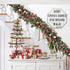 Artiflr 6 Feet Artificial Christmas Pine Garland, Winter Greenery Garland for Holiday Season Mantel Fireplace Table Runner Centerpiece Décor