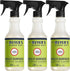 Mrs. Meyer's Multi-Surface Cleaner Spray, Everyday Cleaning Solution for Countertops, Floors, Walls and More, Lemon Verbena, 16 fl oz - Pack of 3 Spray Bottles