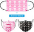 60PCS Disposable Protective Fashion Face Mask Skull Crossbones Knitted Sweater Pattern Couple Matching Print Stylish Gift 3-Ply Individually Packed Skin-Friendly Breathable Comfortable
