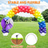 Balloon Arch Kit with Base Adjustable Balloon Arch Stand Kit for Outdoors, 60Pcs Balloon Clips, Pump, 9Ft Tall Balloon Arch Holder for Birthday Wedding Baby Shower Party Decorations