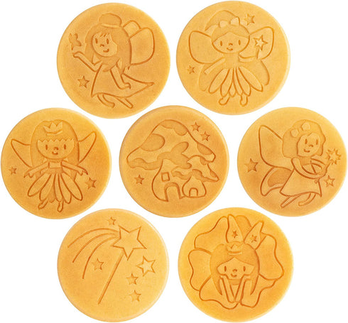 Fairy Friends Mini Pancake Pan - Make 7 Unique Flapjacks - Nonstick Griddle for Breakfast Magic & Easy Cleanup - Fun Gift for Kids and Adults, Boys or Girls